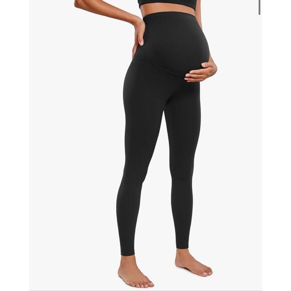CRZ YOGA Butterluxe Over The Belly maternity leggings - Picture 1 of 3